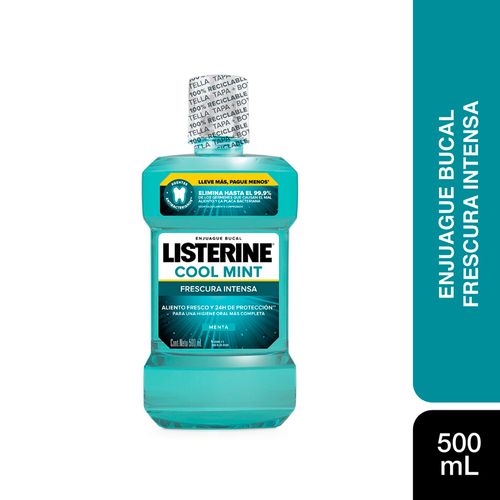 Enjuague bucal cool mint Frescura Intensa 500 ml