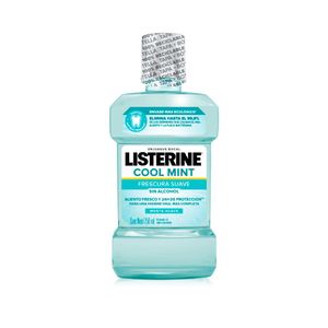 Enjuague bucal  cool mint Frescura suave sin alcohol 250 ml