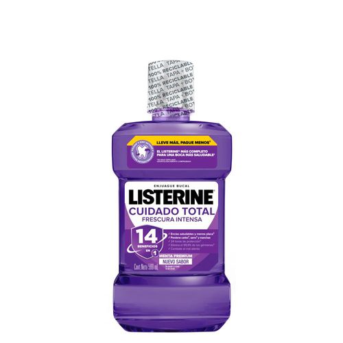 Enjuague bucal Cuidado Total Frescura Intensa  500 ml