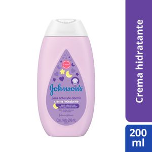 Crema hidratante para bebé para antes de Dormir  200 ml