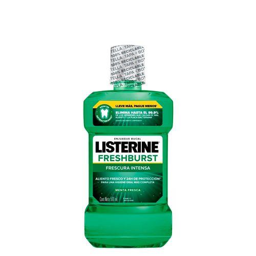 Enjuague bucal  Freshburst Frescura Intensa  500 ml