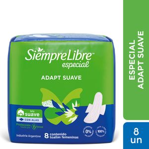 Toallas femeninas Especial suave con alas(8 unidades)