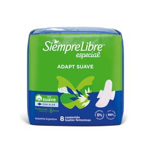 Toallas femeninas Especial suave con alas(8 unidades)