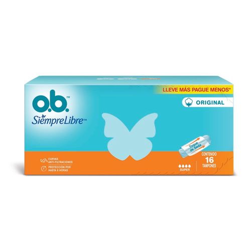 Tampones Ob Super (16 unidades)