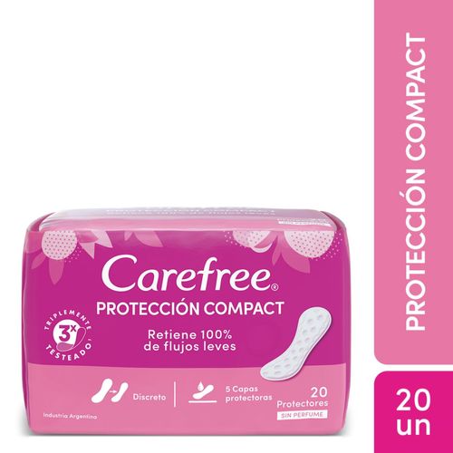 Protectores diarios Protección Compact (20 unidades)