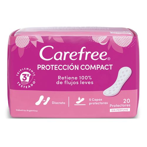 Protectores diarios Protección Compact (20 unidades)