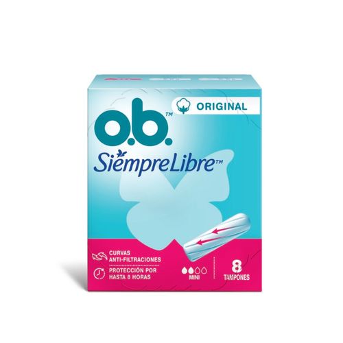 Tampones Ob Mini (8 unidades)