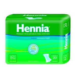 Pañal adulto recto EG (20 unidades)