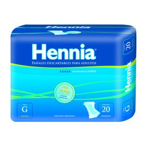 Pañal adulto recto G (20 unidades)