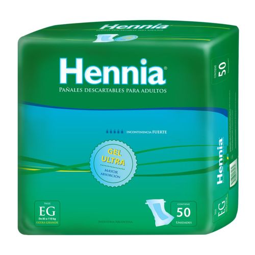 Pañal adulto recto EG (50 unidades)