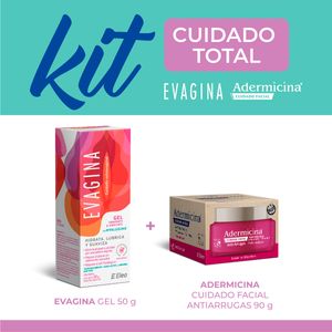 Kit cuidado total: gel hidratante y lubricante + crema anti arrugas