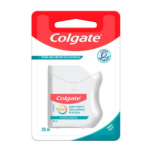 Cinta dental total 12 fluor y menta 25m