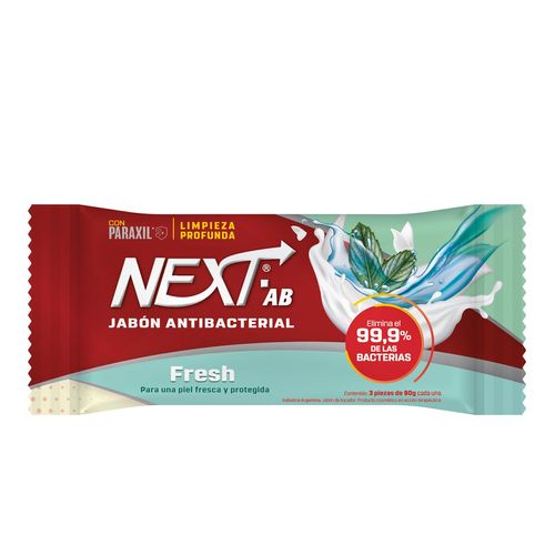 Jabón Fresh 90 gr (3 unidades)