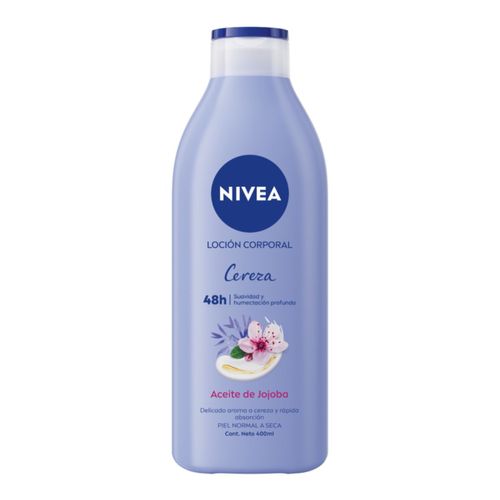 Loción corporal cereza y aceite de jojoba 400 ml