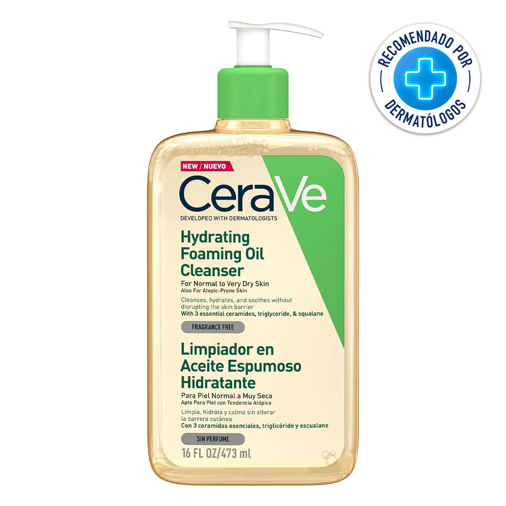 Aceite Limpiador Espumoso Cerave x 473 ml