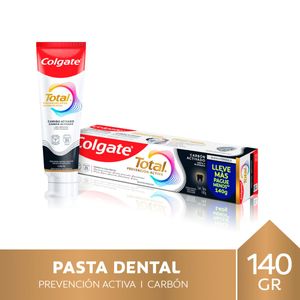 Pasta dental Total carbón activado con flúor 140g