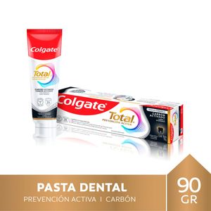 Pasta dental Total carbón activado con flúor 90 gr