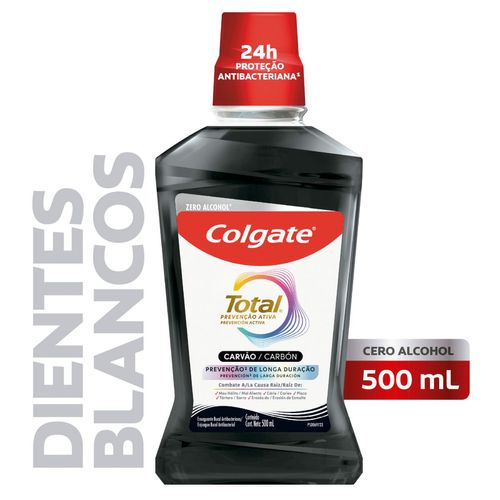 Enjuague bucal Total carbón activado 500 ml