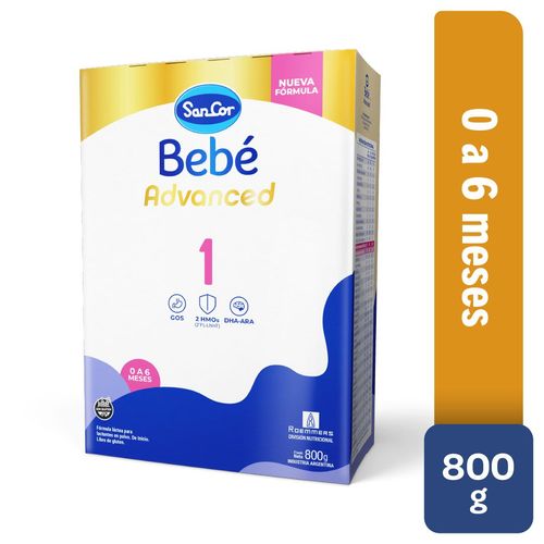 Fórmula láctea infantil etapa 1 estuche 800 gr
