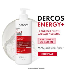 Shampoo dercos energizante estimulante anticaída 400ml