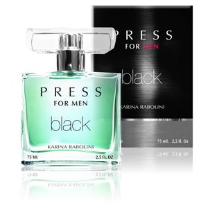 Fragancia press black edt for men