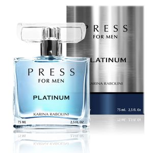 Fragancia press platinum edt for men
