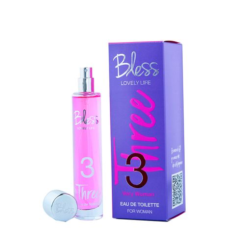 Fragancia three very woman edt 50 ml