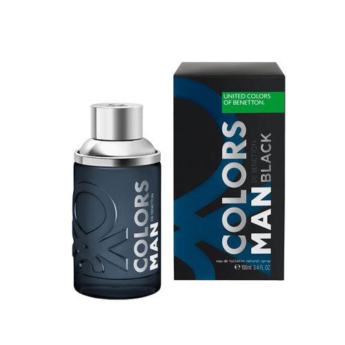 Fragancia colors black edt for men 60 ml