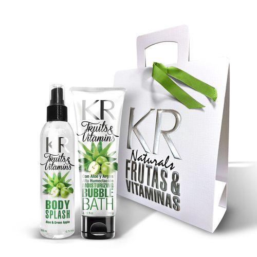 Set duo white fruits & vitamins alta humectacion