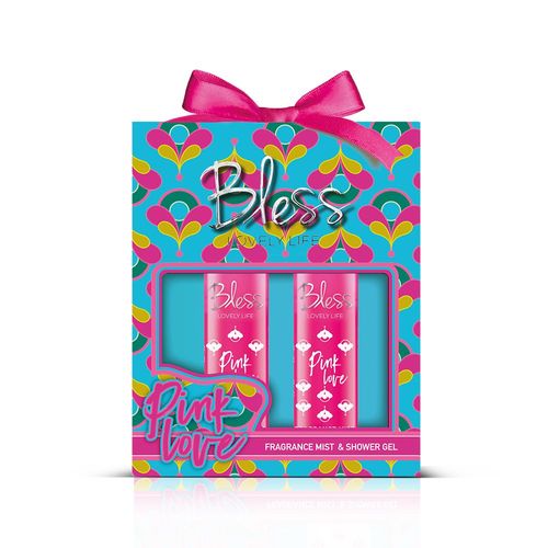 Estuche duo pink love (body splash 125 ml + shower gel)