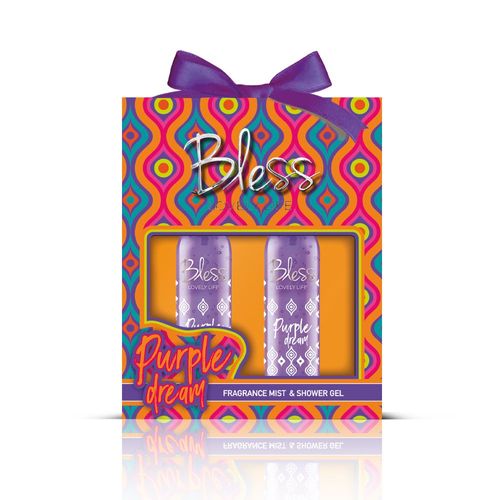 Estuche duo purple dream (body splash 125 ml + shower gel)