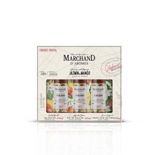 Cofre trio toilette jazmin & mango