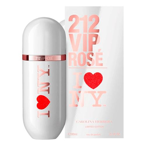 Fragancia 212 vip ny rose edp for woman 80 ml