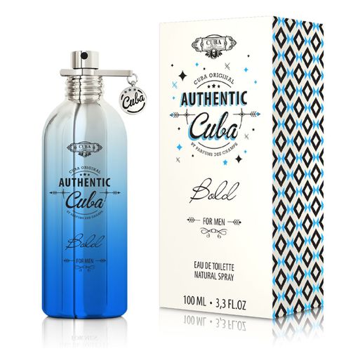 Fragancia authentic bold men edt 100 ml