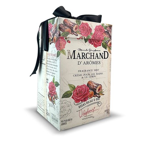 Cubo duo rosas rojas & oud (edp + crema de manos y cuerpo)