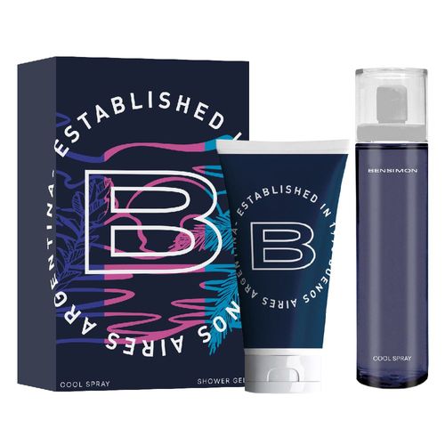 Cofre blue night (cool spray 100 ml + shower gel)