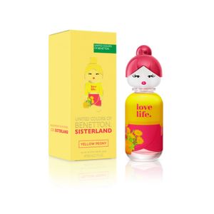 Fragancia sisterland yellow peony edt 80 ml