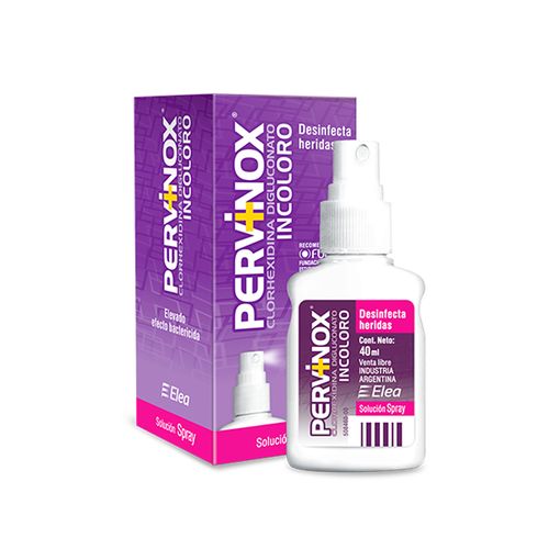 Pervinox incoloro solución spray