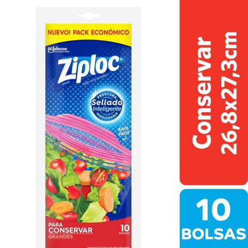 Bolsas herméticas para conservar grande 10un
