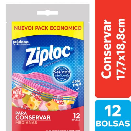 Bolsas herméticas para conservar medianas 12un