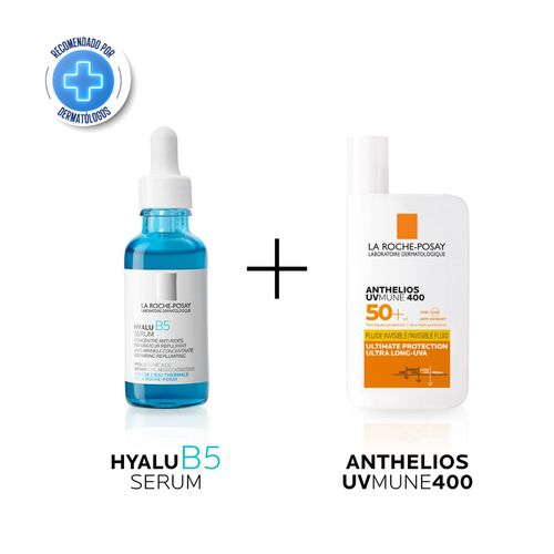 Combo effaclar serum + uv mune fluido oil control