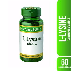 L-lysina 1000 mg (60 tabletas)