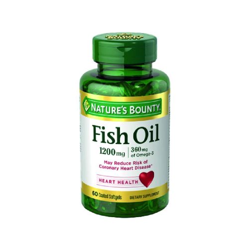 Aceite fish omega 3 y omega 6 1200 mg (60 capsulas)