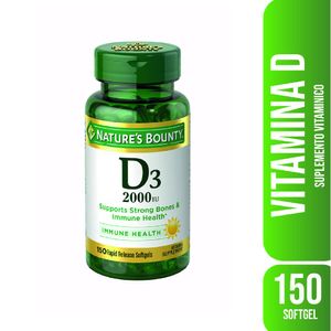 Vitamina D 2000 150 capsulas