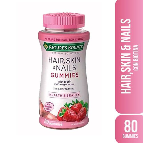 Hair skin and nails (80 gomitas)