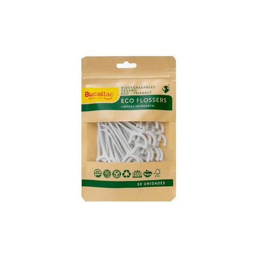 Eco flossers picks limpieza interdental (50 unidades)