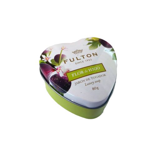 Jabon flor de higo lata regalo