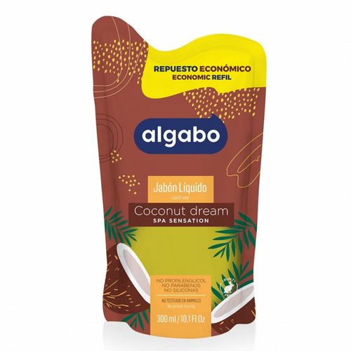 Jabon liquido doypack coco y vainilla 300 ml