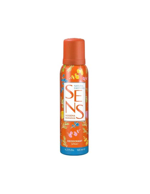 Desodorante en aerosol verbena naranja 123 ml