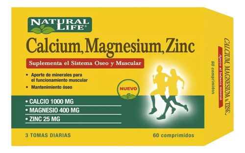 Calcium magnes zinc (60 comprimidos)